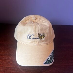 Legacy UConn Cream Cap with Butterfly Design